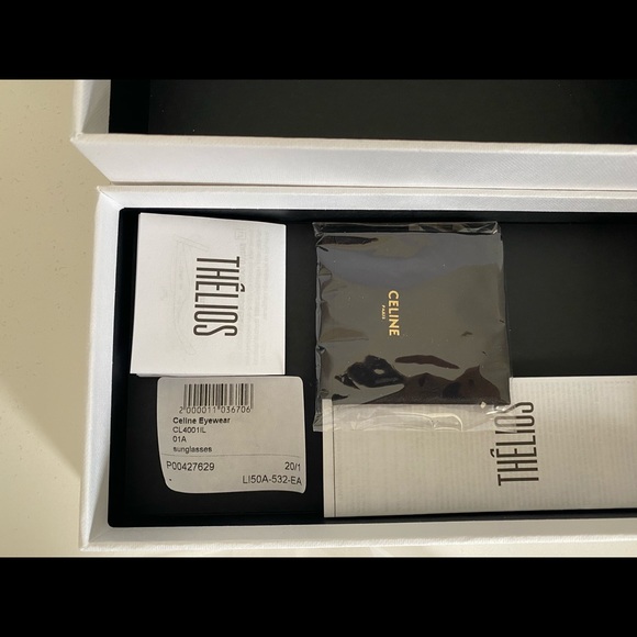 LIKE NEW CELINE FLAT TOP SUNGLASSES - Picture 11 of 11